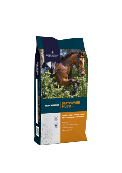 Dodson & Horrell Staypower Muesli 20kg- niskoskrobiowa pasza dla koni sportowych